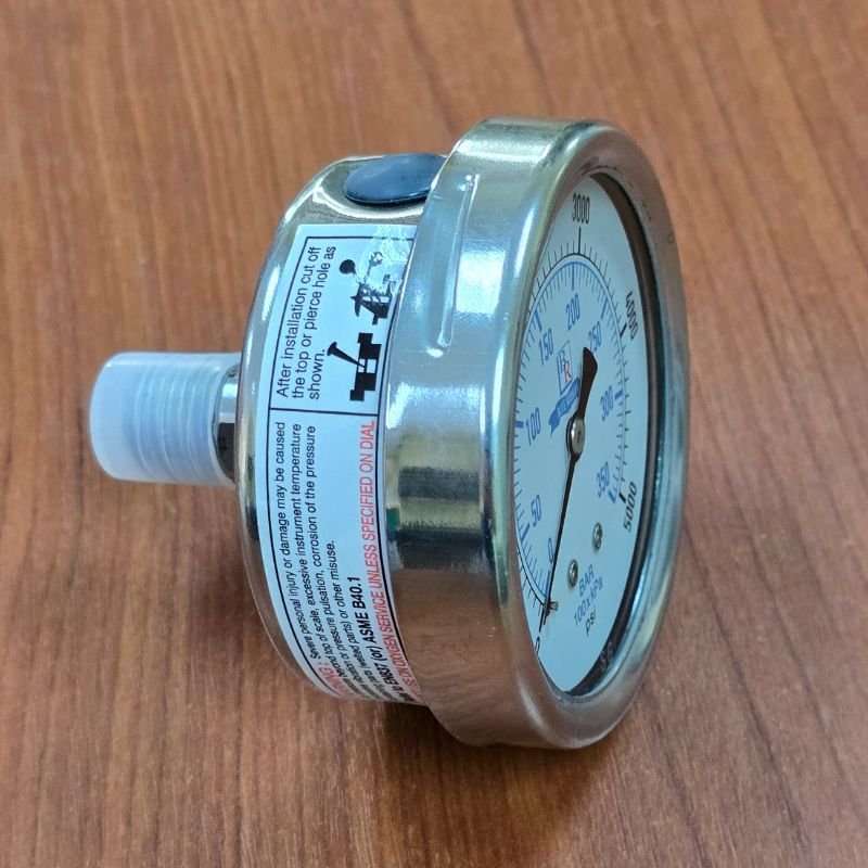 Manómetro Blue Ribbon - Construcción Robusta